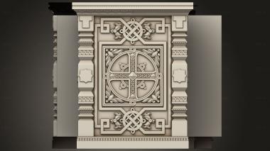 Church furniture (MBC_0073) 3D model for CNC machine