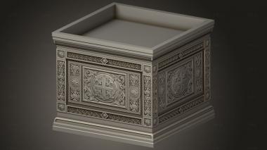 Church furniture (MBC_0079) 3D model for CNC machine