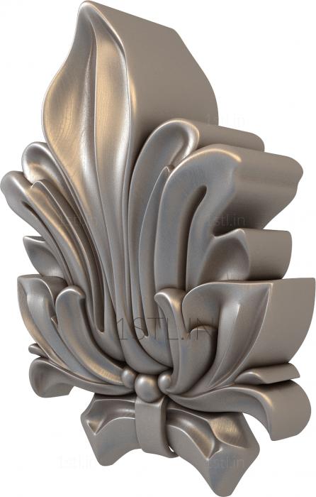 Symmetrycal onlays (NKS_0105) 3D model for CNC machine