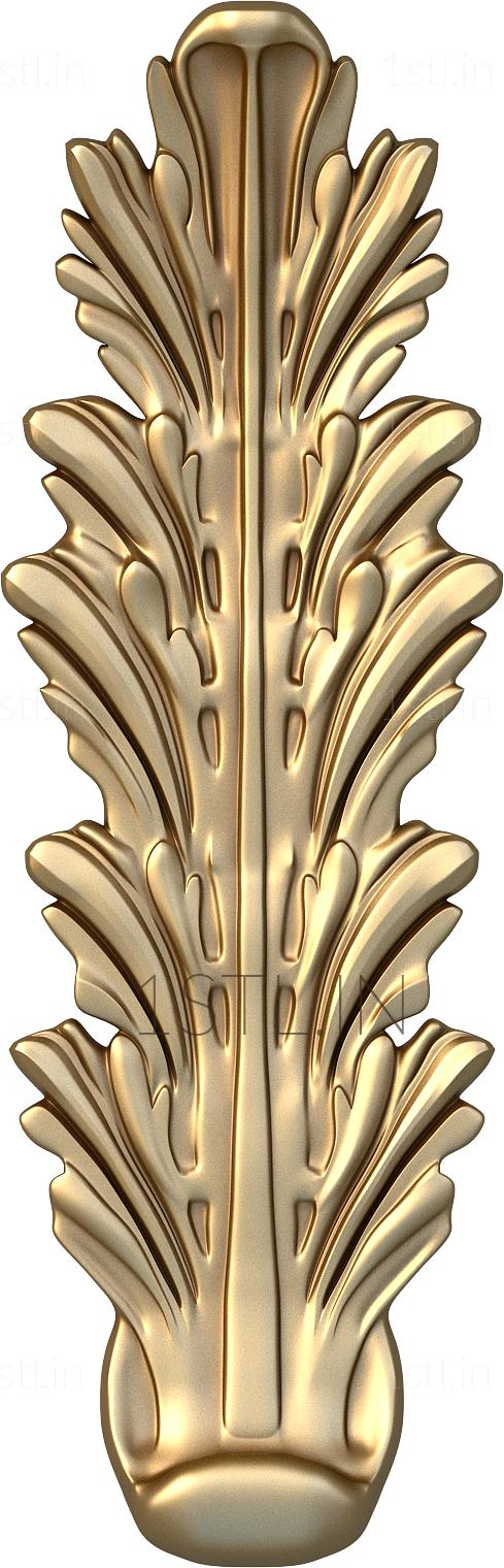 Symmetrycal onlays (NKS_0136) 3D model for CNC machine