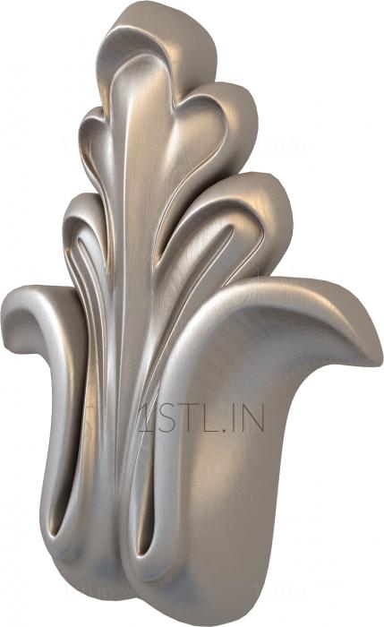 Symmetrycal onlays (NKS_0255-1) 3D model for CNC machine