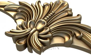 Symmetrycal onlays (NKS_0400) 3D model for CNC machine