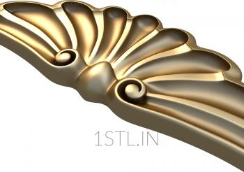 Symmetrycal onlays (NKS_0401) 3D model for CNC machine