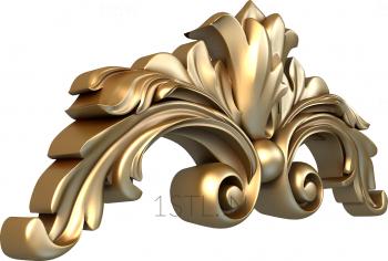 Symmetrycal onlays (NKS_0402) 3D model for CNC machine