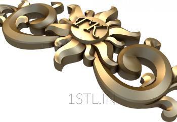 Symmetrycal onlays (NKS_0749) 3D model for CNC machine