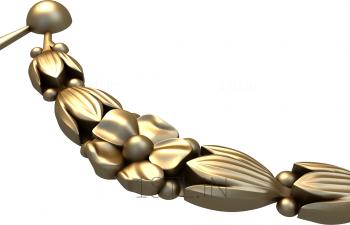 Symmetrycal onlays (NKS_0839) 3D model for CNC machine