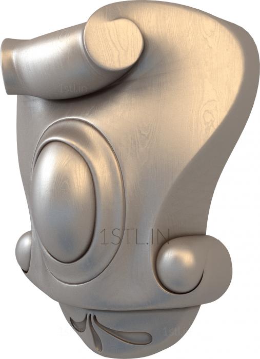 Symmetrycal onlays (NKS_1026-1) 3D model for CNC machine