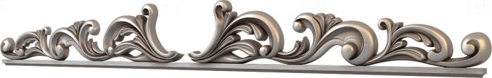 Symmetrycal onlays (NKS_1103) 3D model for CNC machine