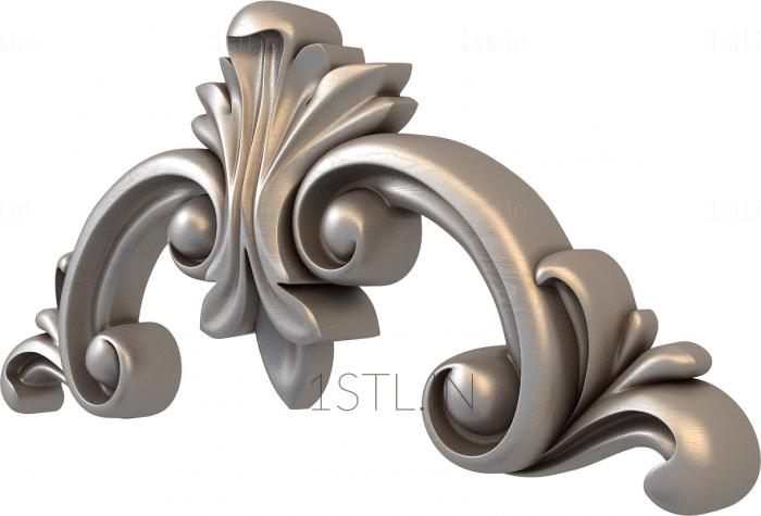 Symmetrycal onlays (NKS_1115) 3D model for CNC machine