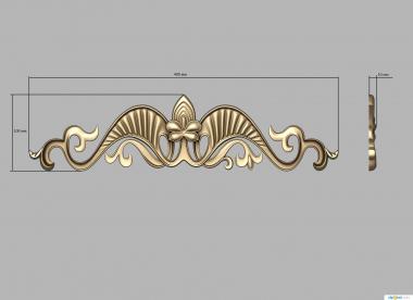 Symmetrycal onlays (NKS_1207) 3D model for CNC machine