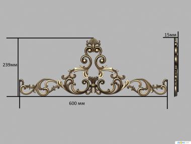 Symmetrycal onlays (NKS_1236) 3D model for CNC machine