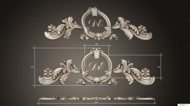 Symmetrycal onlays (NKS_1334) 3D model for CNC machine