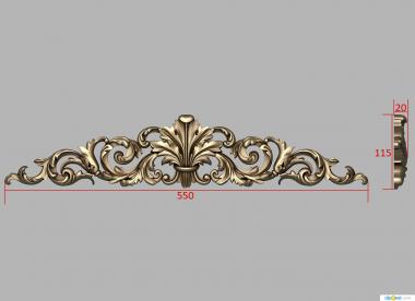 Symmetrycal onlays (NKS_1341) 3D model for CNC machine