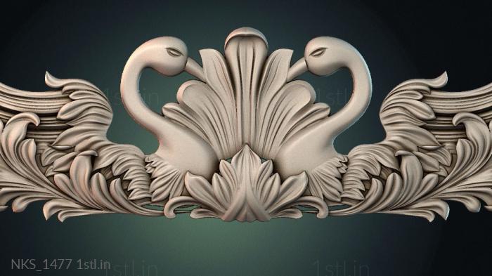 Symmetrycal onlays (NKS_1477) 3D model for CNC machine