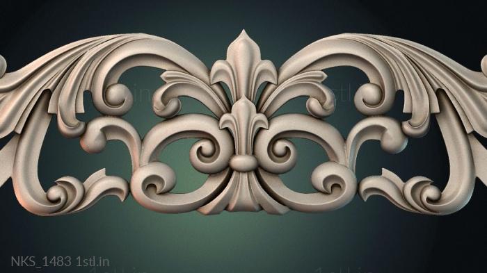 Symmetrycal onlays (NKS_1483) 3D model for CNC machine