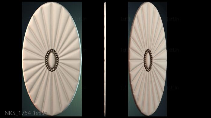 सममितीय ओनले (NKS_1754) सीएनसी मशीन के लिए 3D मॉडल