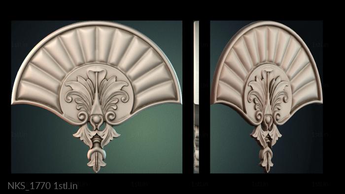 Symmetrycal onlays (NKS_1770) 3D model for CNC machine