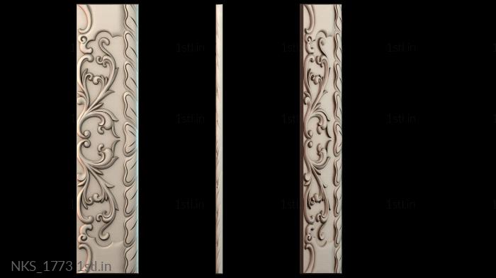 Symmetrycal onlays (NKS_1773) 3D model for CNC machine