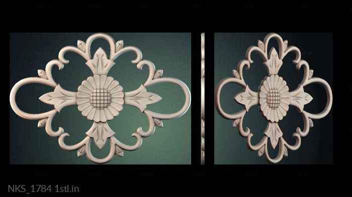 Symmetrycal onlays (NKS_1784) 3D model for CNC machine