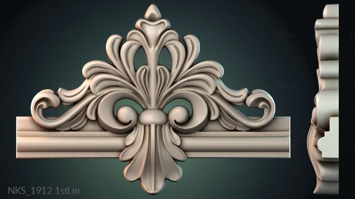 सममितीय ओनले (NKS_1912) सीएनसी मशीन के लिए 3D मॉडल