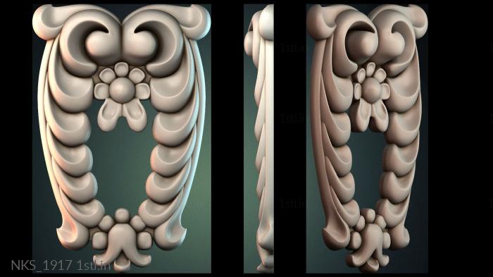 सममितीय ओनले (NKS_1917) सीएनसी मशीन के लिए 3D मॉडल