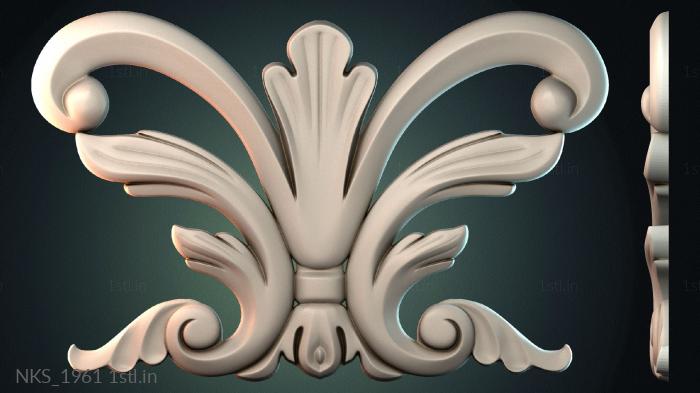 Symmetrycal onlays (NKS_1961) 3D model for CNC machine