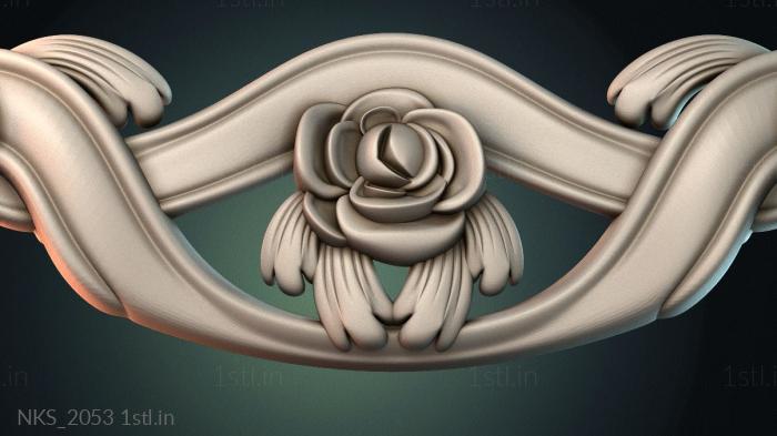 Symmetrycal onlays (NKS_2053) 3D model for CNC machine