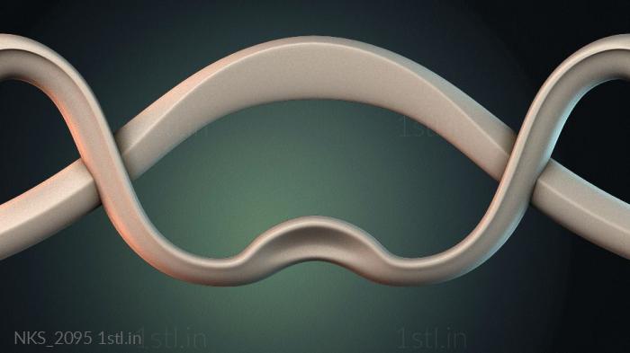 Symmetrycal onlays (NKS_2095) 3D model for CNC machine