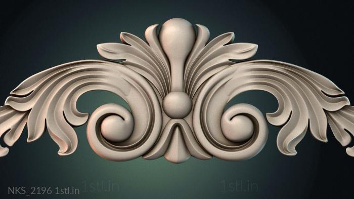 सममितीय ओनले (NKS_2196) सीएनसी मशीन के लिए 3D मॉडल