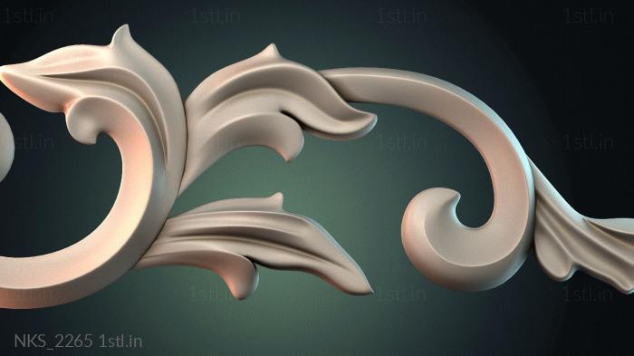 Symmetrycal onlays (NKS_2265) 3D model for CNC machine