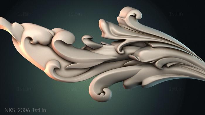 Symmetrycal onlays (NKS_2306) 3D model for CNC machine