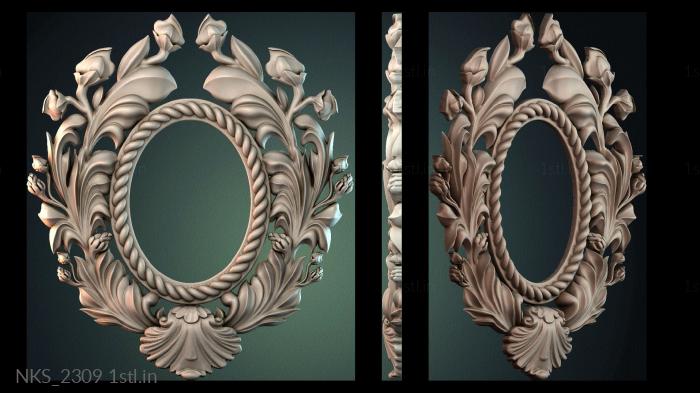 Symmetrycal onlays (NKS_2309) 3D model for CNC machine