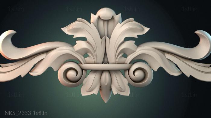 Symmetrycal onlays (NKS_2333) 3D model for CNC machine