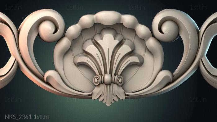 Symmetrycal onlays (NKS_2361) 3D model for CNC machine