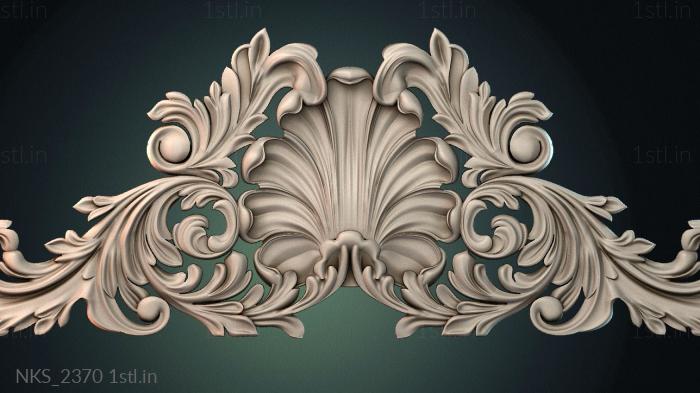 Symmetrycal onlays (NKS_2370) 3D model for CNC machine