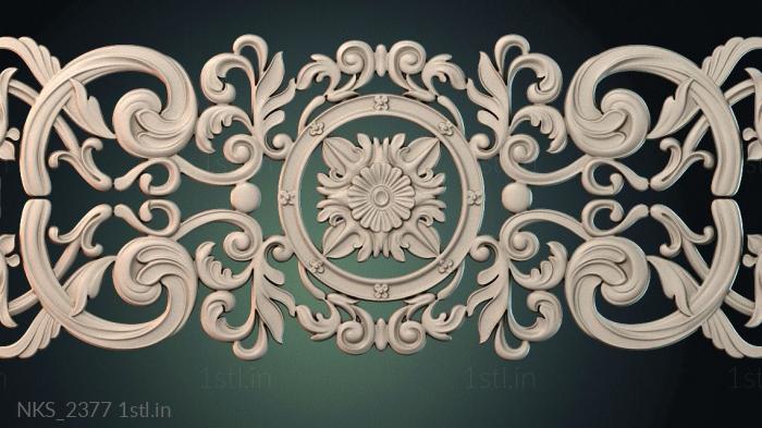 Symmetrycal onlays (NKS_2377) 3D model for CNC machine