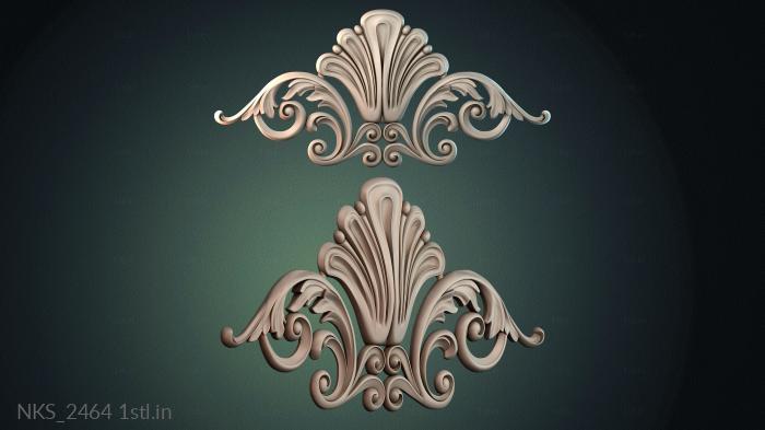 Symmetrycal onlays (NKS_2464) 3D model for CNC machine