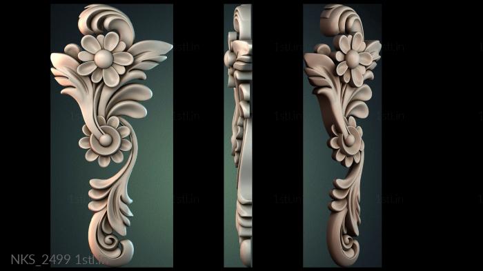 Symmetrycal onlays (NKS_2499) 3D model for CNC machine