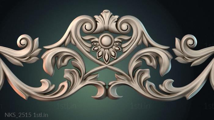 Symmetrycal onlays (NKS_2515) 3D model for CNC machine