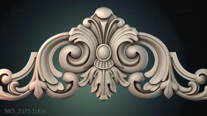 Symmetrycal onlays (NKS_2575) 3D model for CNC machine