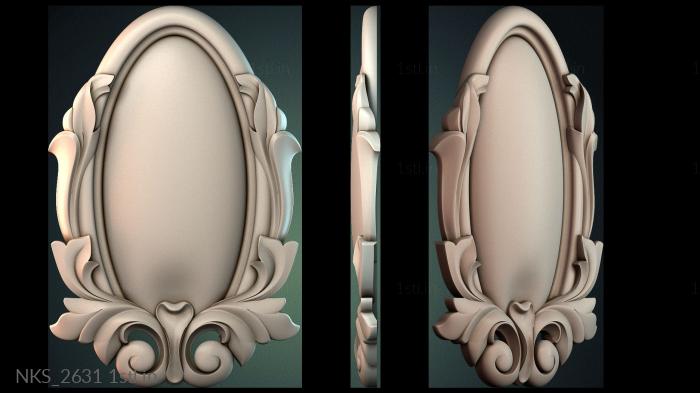 सममितीय ओनले (NKS_2631) सीएनसी मशीन के लिए 3D मॉडल