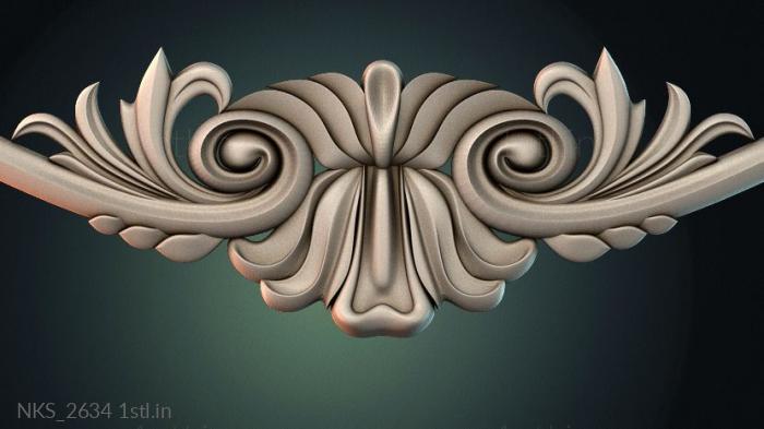 सममितीय ओनले (NKS_2634) सीएनसी मशीन के लिए 3D मॉडल