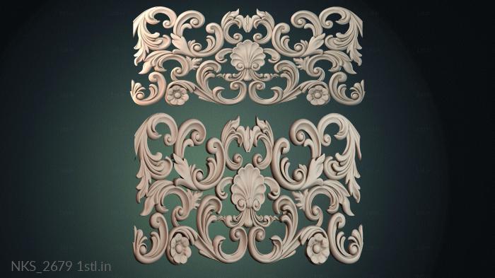 Symmetrycal onlays (NKS_2679) 3D model for CNC machine