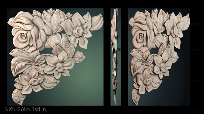 Symmetrycal onlays (NKS_2685) 3D model for CNC machine