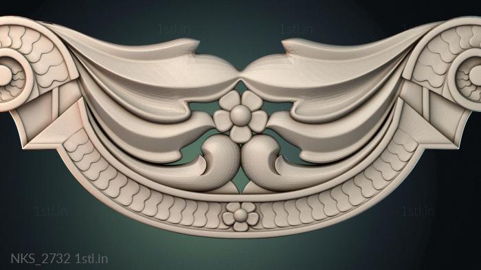 Symmetrycal onlays (NKS_2732) 3D model for CNC machine