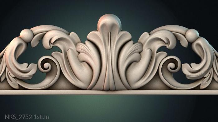 Symmetrycal onlays (NKS_2752) 3D model for CNC machine