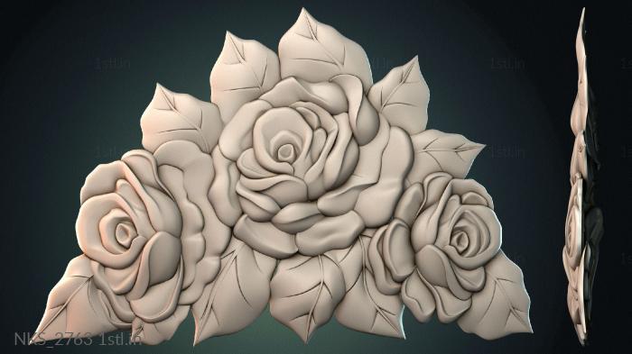 Symmetrycal onlays (NKS_2763) 3D model for CNC machine