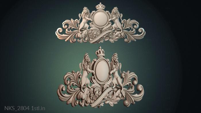 Symmetrycal onlays (NKS_2804) 3D model for CNC machine