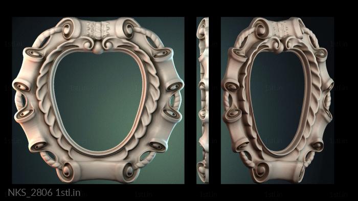 Symmetrycal onlays (NKS_2806) 3D model for CNC machine