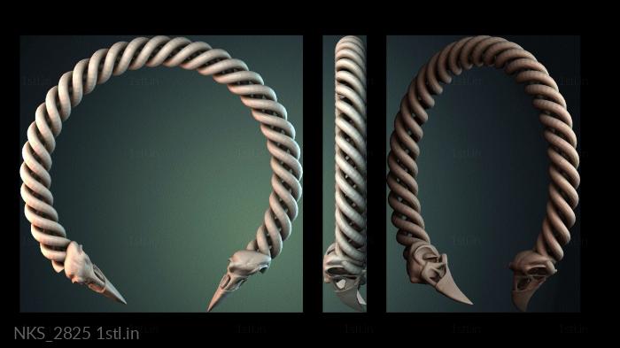 Symmetrycal onlays (NKS_2825) 3D model for CNC machine